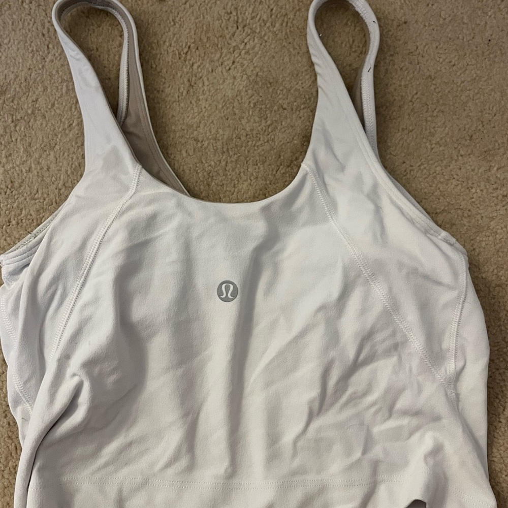 white lululemon align top